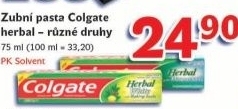 Pasta na zuby herbal colgate