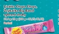 Zvykacky big babol chupa chups
