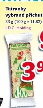 Oplatky tatranky sered