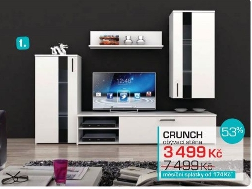 Crunch, obývací stěna