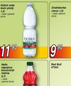 Voda ochucena dobra voda