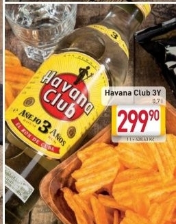 Rum kubansky bily anejo 3 anos havana club - BILLA akcniletaky.com