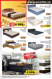 akční leták Sconto nábytek 25.11.2015-23.12.2015