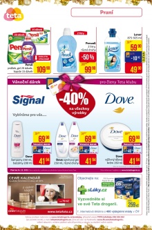 akční leták Teta drogerie 26.11.2015-5.12.2015