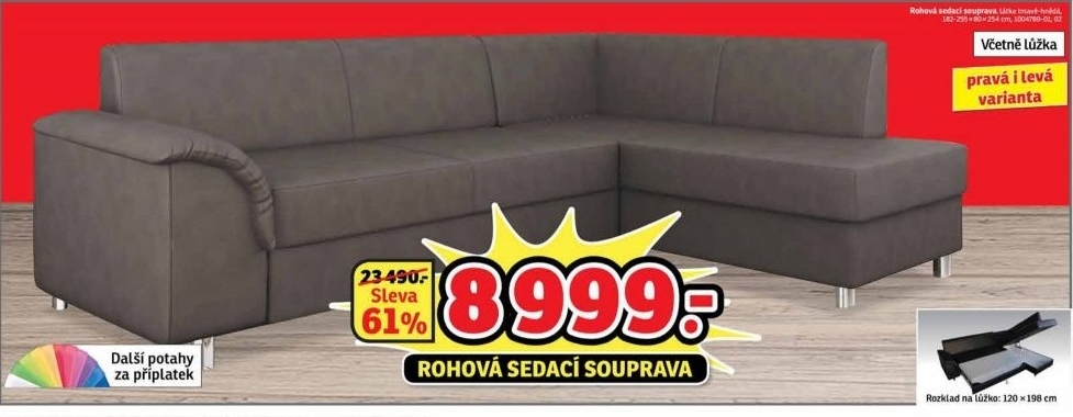 Rohová sedací souprava