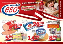 akční leták ESO MARKET 2.12.2015-13.12.2015