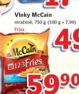 Vlnky bramborove 1 2 3 mc cain