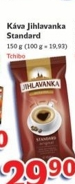 Kava mleta standard jihlavanka