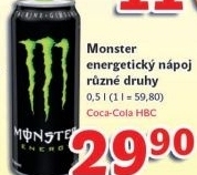 Napoj energeticky monster energy