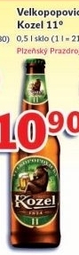 Pivo svetly lezak 11 medium velkopopovicky kozel
