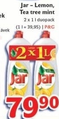 Prostredek na nadobi jar