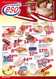 akční leták ESO MARKET 2.12.2015-13.12.2015