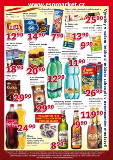 akční leták ESO MARKET 2.12.2015-13.12.2015