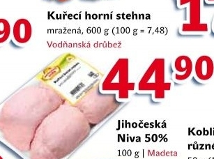 Stehna kureci mrazena vodnanske kure