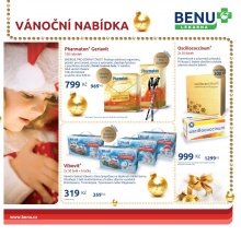 akční leták BENU Lékárna 1.12.2015-31.12.2015