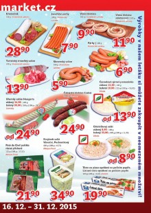 akční leták ESO MARKET 16.12.2015-31.12.2015
