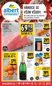 akční leták Albert 16.12.2015-27.12.2015