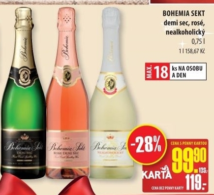 Sekt demi sec bohemia sekt