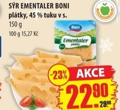 Syr emental boni