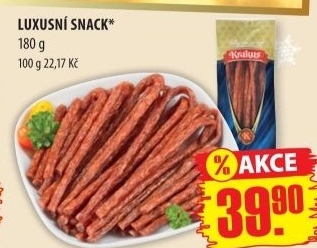 Snack luxusni krakus