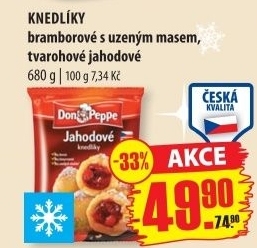 Knedliky bramborove s uzenym masem don peppe