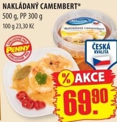 Syr camembert nakladany s cesnekem atlantik