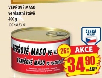 Maso veprove ve vlastni stave meining