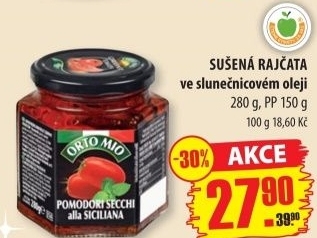Rajcata susena v oleji orto mio