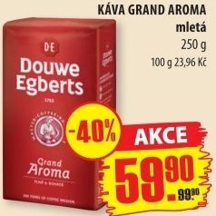 Kava mleta grand aroma douwe egberts