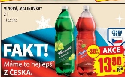Limonada poctiva vinova podebradka
