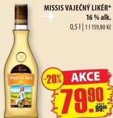 Liker vajecny sen missis