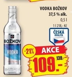 Vodka bozkov
