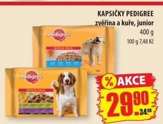 Kapsicky pro psy pedigree