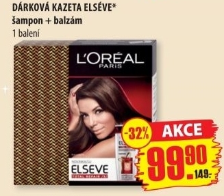 Kazeta darkova elseve l oreal