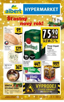 akční leták Albert 27.12.2015-2.1.2015