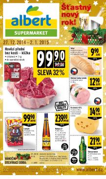 akční leták Albert 27.12.2015-2.1.2015