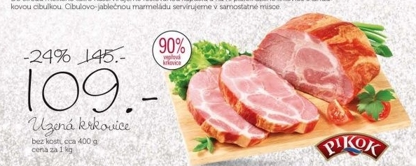 Krkovice uezna bez kosti pikok