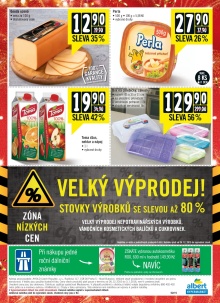 akční leták Albert 26.12.2015-3.1.2016
