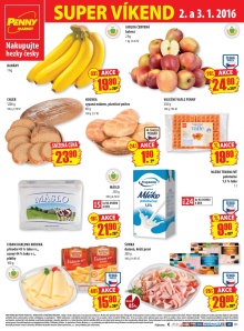 akční leták Penny Market 28.12.2015-3.1.2016