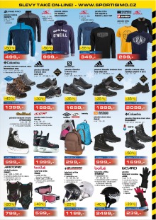 akční leták Sportisimo 25.12.2015-31.12.2015