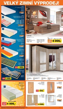 akční leták Sconto nábytek 28.12.2015-19.1.2016