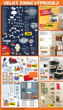 akční leták Sconto nábytek 28.12.2015-19.1.2016