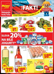 akční leták Penny Market 4.1.2016-10.1.2016