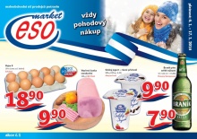 akční leták ESO MARKET 6.1.2016-17.1.2016