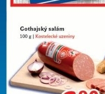 Salam gothaj kostelecke uzeniny