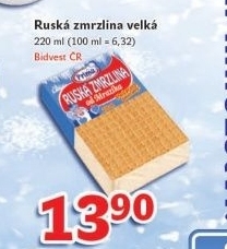 Zmrzlina ruska prima