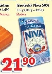 Syr niva jihoceska 50 madeta