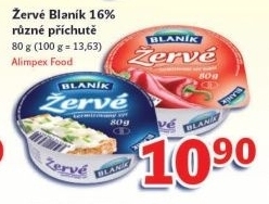 Zerve blanik mlekarna bystrice pod hostynem