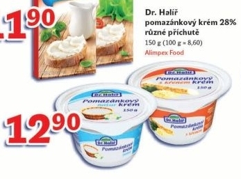 Krem pomazankovy ochuceny dr halir