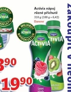 Napoj jogurtovy activia danone